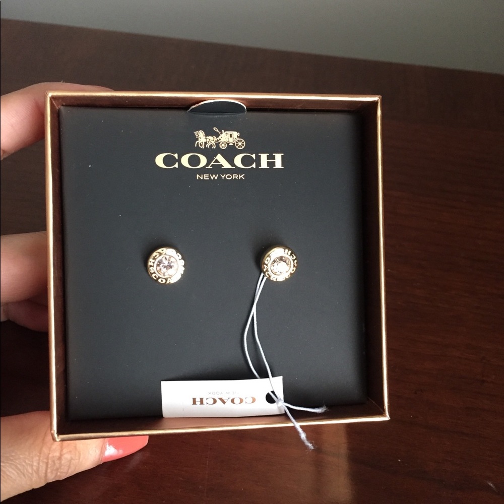 Coach earrings